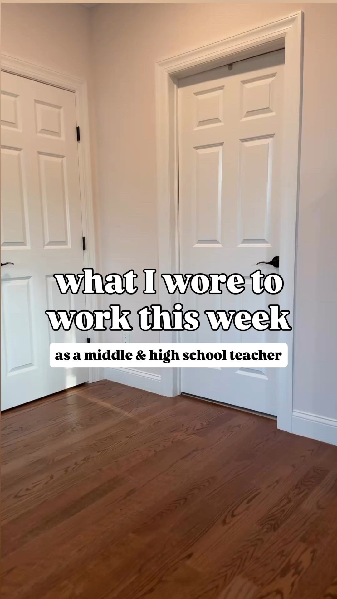 WHAT I WORE TO WORK THIS WEEK \\ we had 2 days of PD and 2 days with students! Cheers to year 13 of teaching and a great school year 🎉

#backtoschool #teacheroutfit #teacheroutfits #teacherstyle #whatiwore #teacherfashion #workwear #weartowork #weartoworkstyle

#LTKWorkwear #LTKStyleTip #LTKFindsUnder50