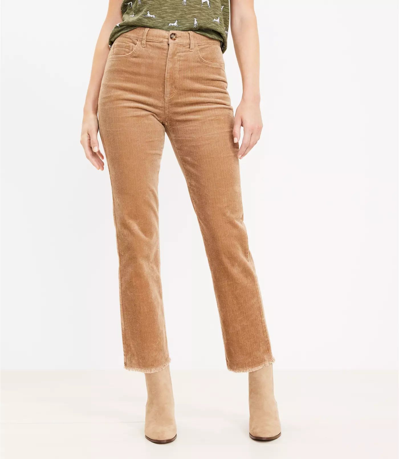 Tall Straight Corduroy Pants | LOFT