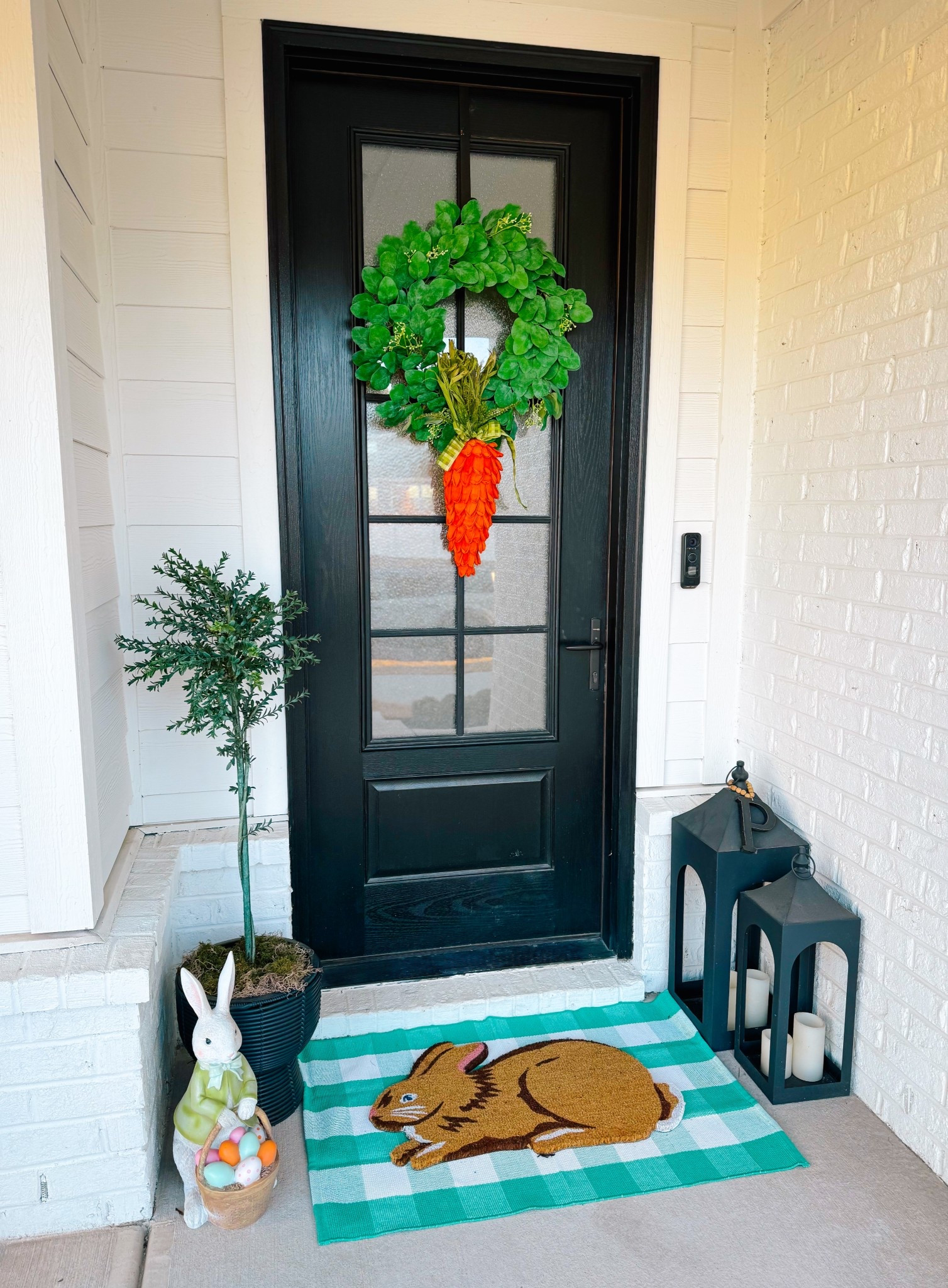 Easter porch 🐰 

#LTKHome #LTKFindsUnder50 #LTKSeasonal