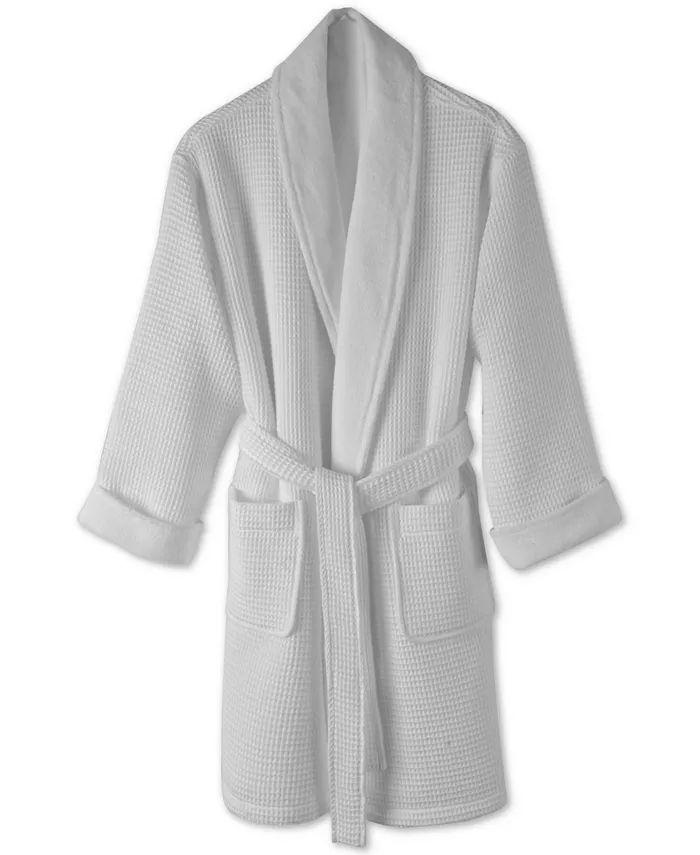 Hotel Collection Cotton Waffle Textured Bath Robe, Created for Macy's & Reviews - Macy's | Macys (US)