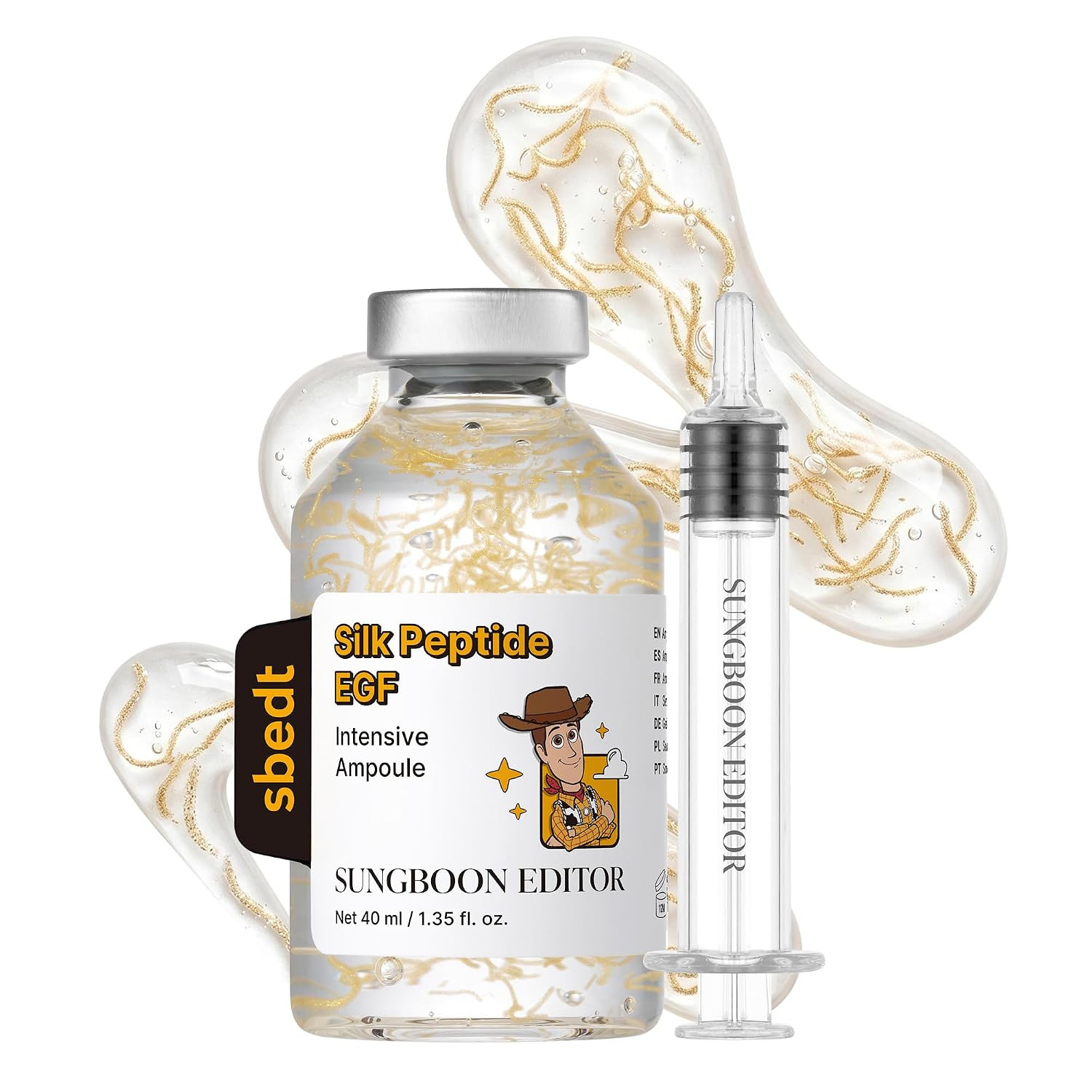 SUNGBOON EDITOR Silk Peptide EGF Ampoule TOY STORY 5 EDITION,1.35 fl. oz. | Amazon (US)