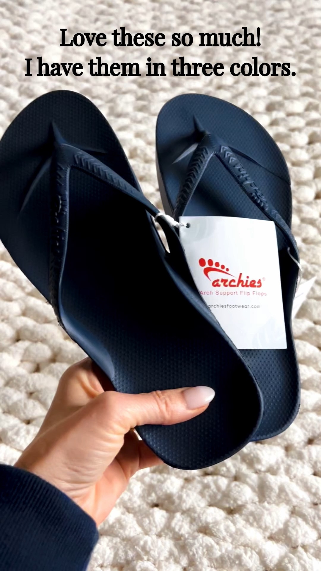 These are the only flip flops my over 40 feet can tolerate wearing.  So comfortable!

#LTKOver40