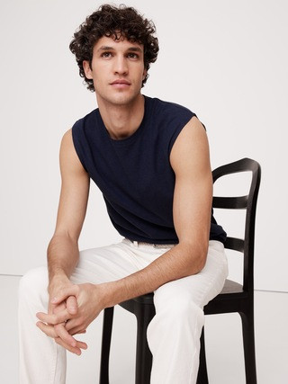 Linen-Cotton Tank | Banana Republic (US)