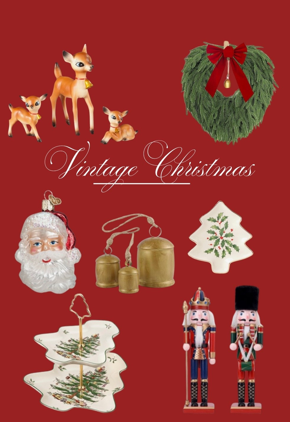 A vintage Christmas 

#LTKHome #LTKHoliday
