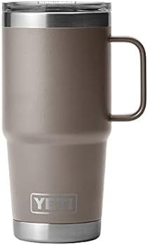 YETI Rambler 20 oz Travel Mug, Stainless Steel, Vacuum Insulated with Stronghold Lid, Sharptail Taup | Amazon (US)