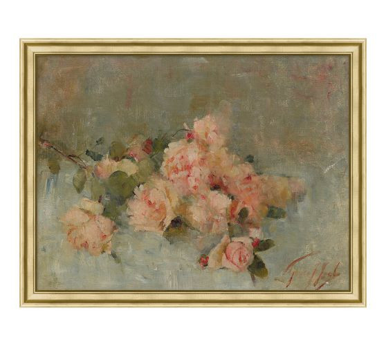 Timeless Roses Framed Print | Pottery Barn (US)