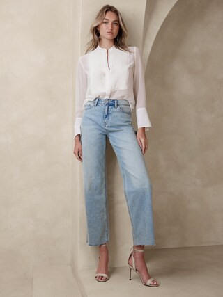 Ultra High-Rise Wide-Leg Jean | Banana Republic Factory