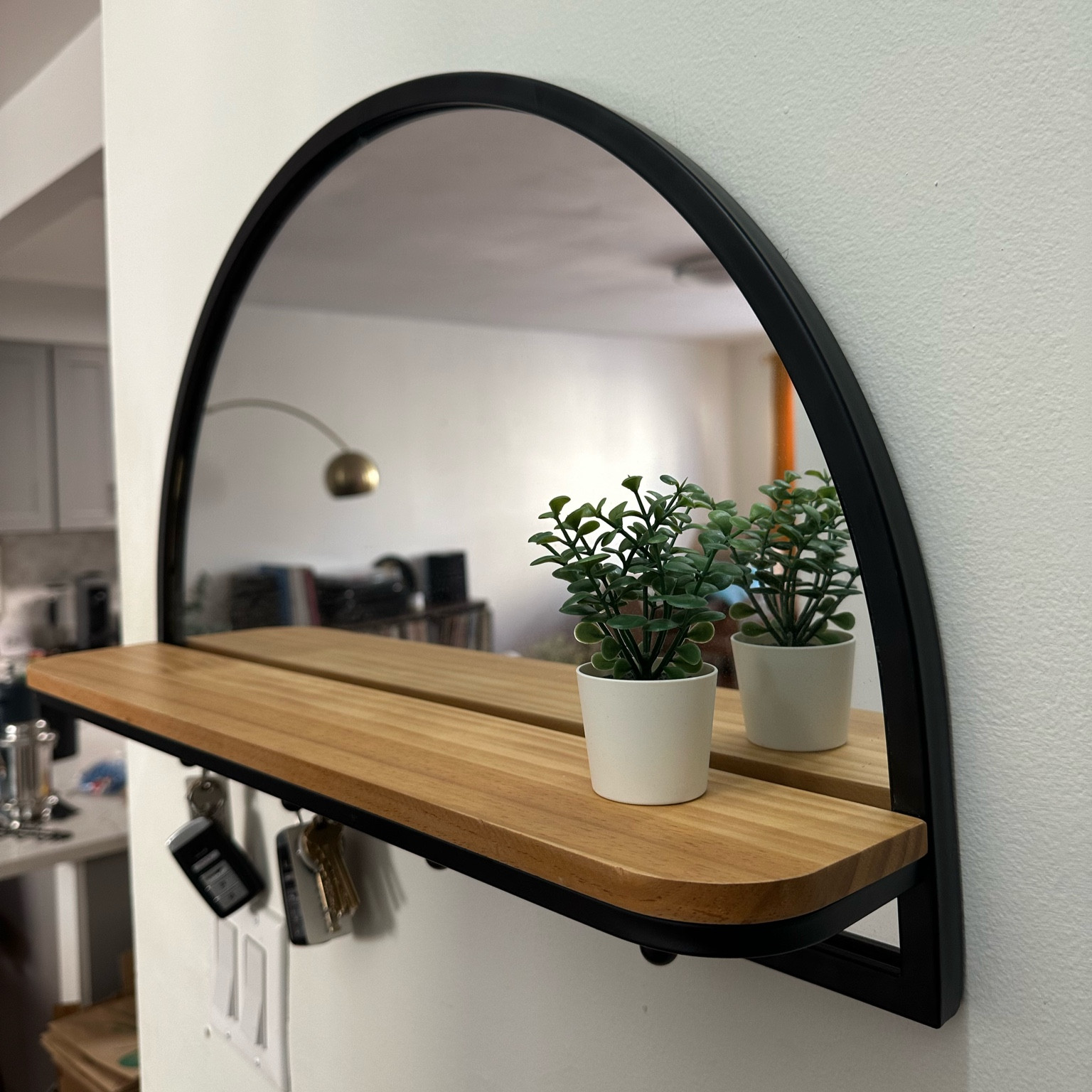 entryway key holder mirror

#LTKHome #LTKFindsUnder50
