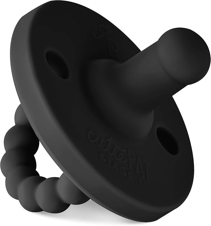 Ryan and Rose Cutie PAT Pacifier Black Stage 1 | Amazon (US)