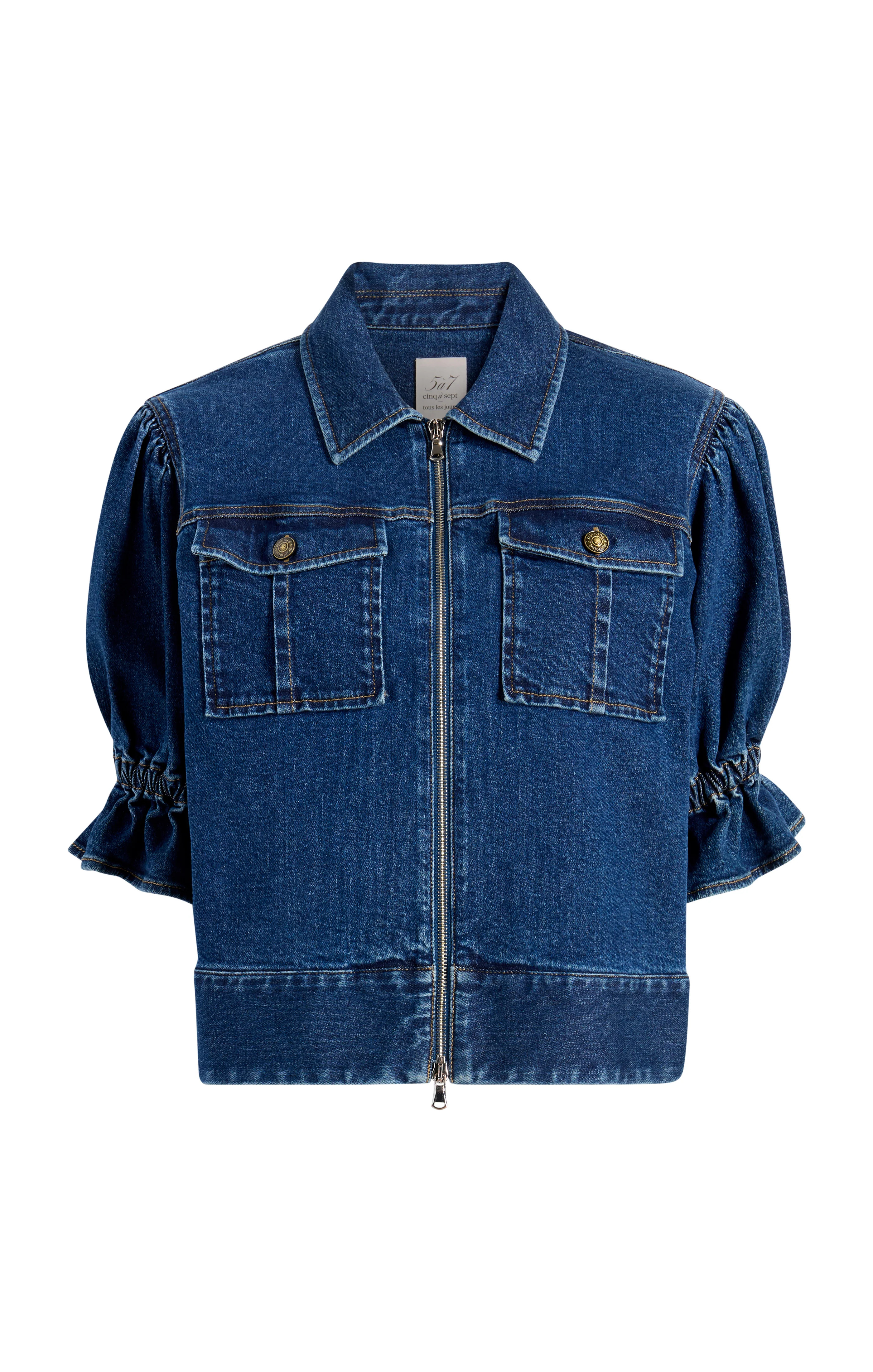 Denim Holly Jacket | Cinq à Sept
