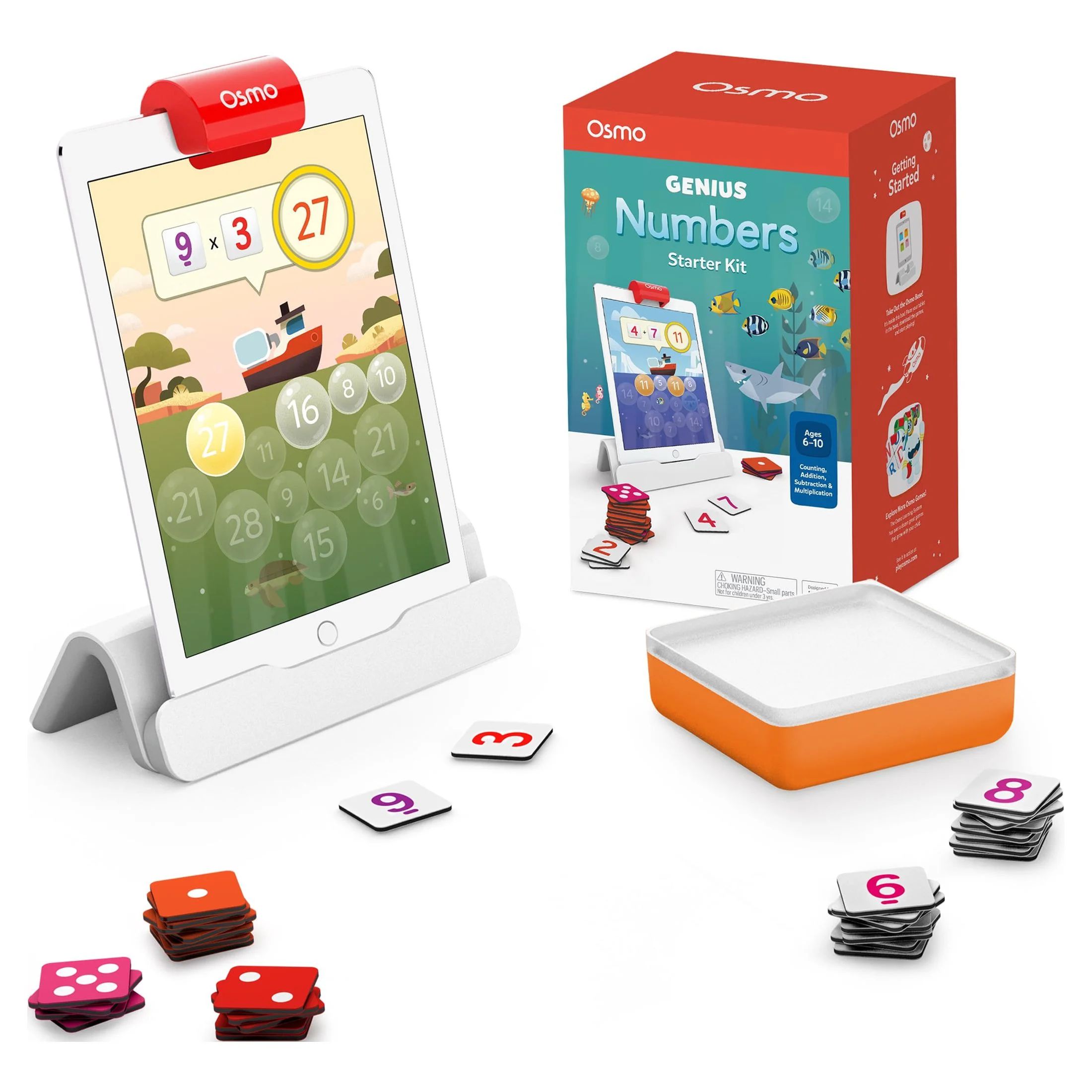 Osmo - Numbers Starter Kit for iPhone & iPad, Ages 6-10, Math Games, Learn Addition, Subtraction ... | Walmart (US)