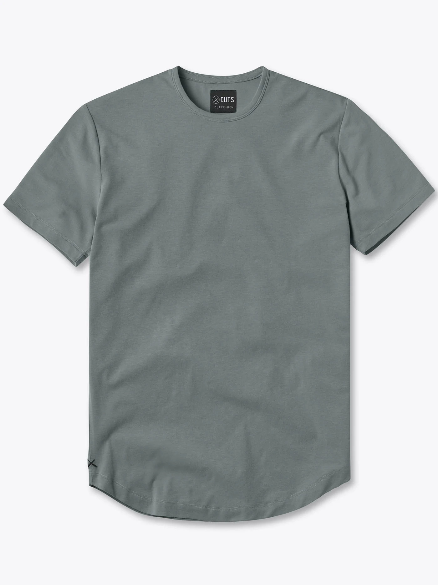 Sage Green Men's Crew Neck Shirt | Cuts Clothing Inc.