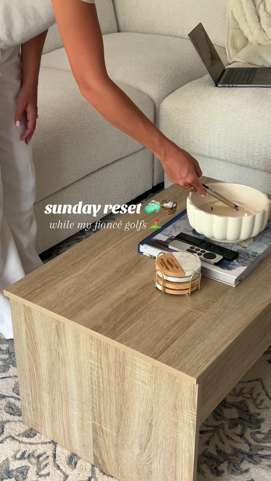 sunday reset ft. all of my favorite home things! especially the cream couch!

#LTKSeasonal #LTKHome