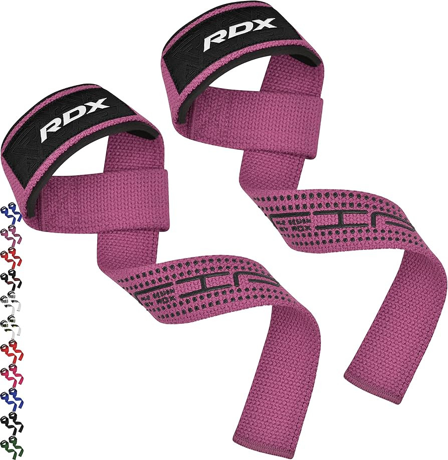 RDX Weight Lifting Straps Deadlifting Powerlifting, 5MM Neoprene Wrist Support, Anti Slip 60CM Ha... | Amazon (CA)