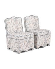 LILLIAN AUGUST
set of 2 21x33.5 scalloped dining chair with caster wheels

$399.99  Compare At $600 
help
 | TJ Maxx