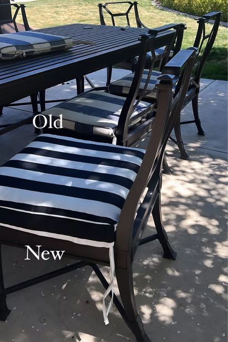 Love these new outdoor cushions! They are such an upgrade without a massive cost!

#LTKunder50 #LTKstyletip #LTKhome