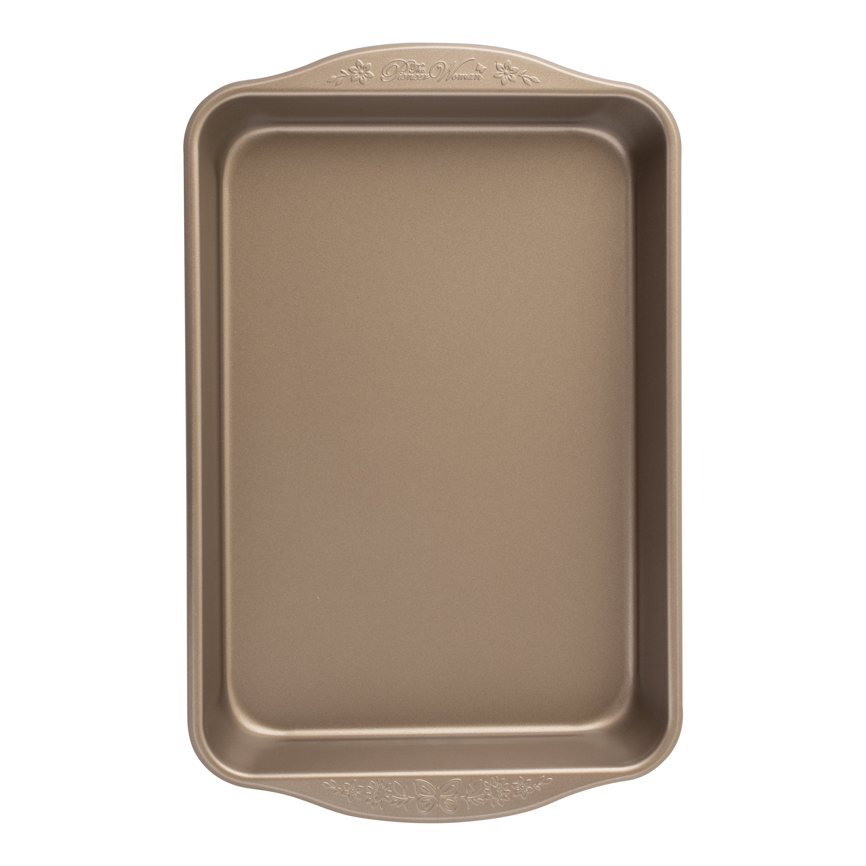 The Pioneer Woman Nonstick Aluminized Steel Rectangle Cake Pan, 9" x 13" - Walmart.com | Walmart (US)