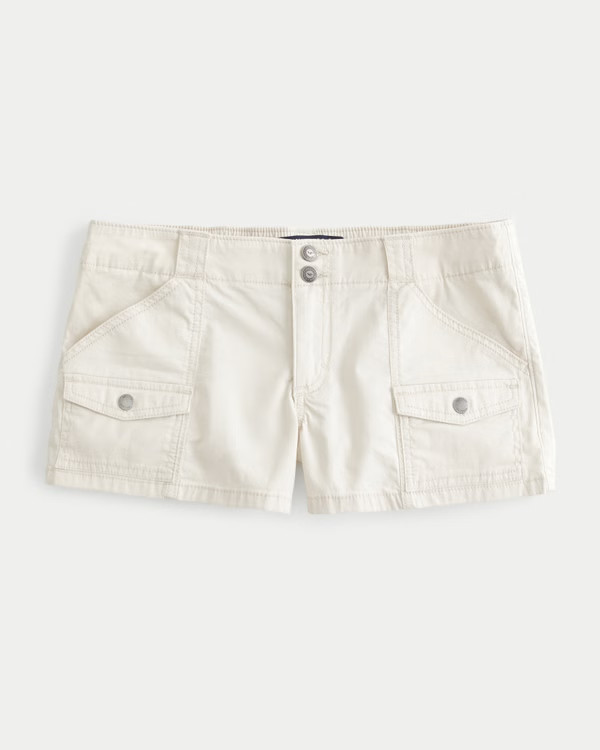 Women's Low-Rise Cargo Shorts | Women's Bottoms | HollisterCo.com | Hollister (US)
