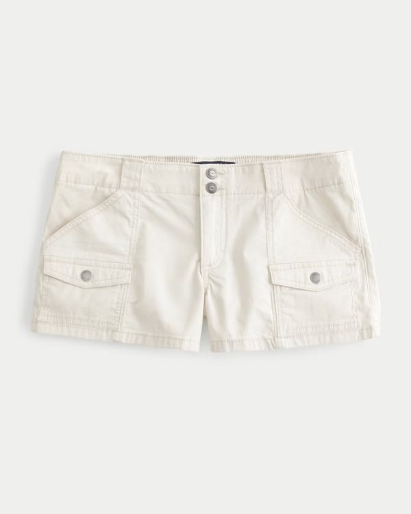 Low-Rise Cargo Shorts | Hollister (US)