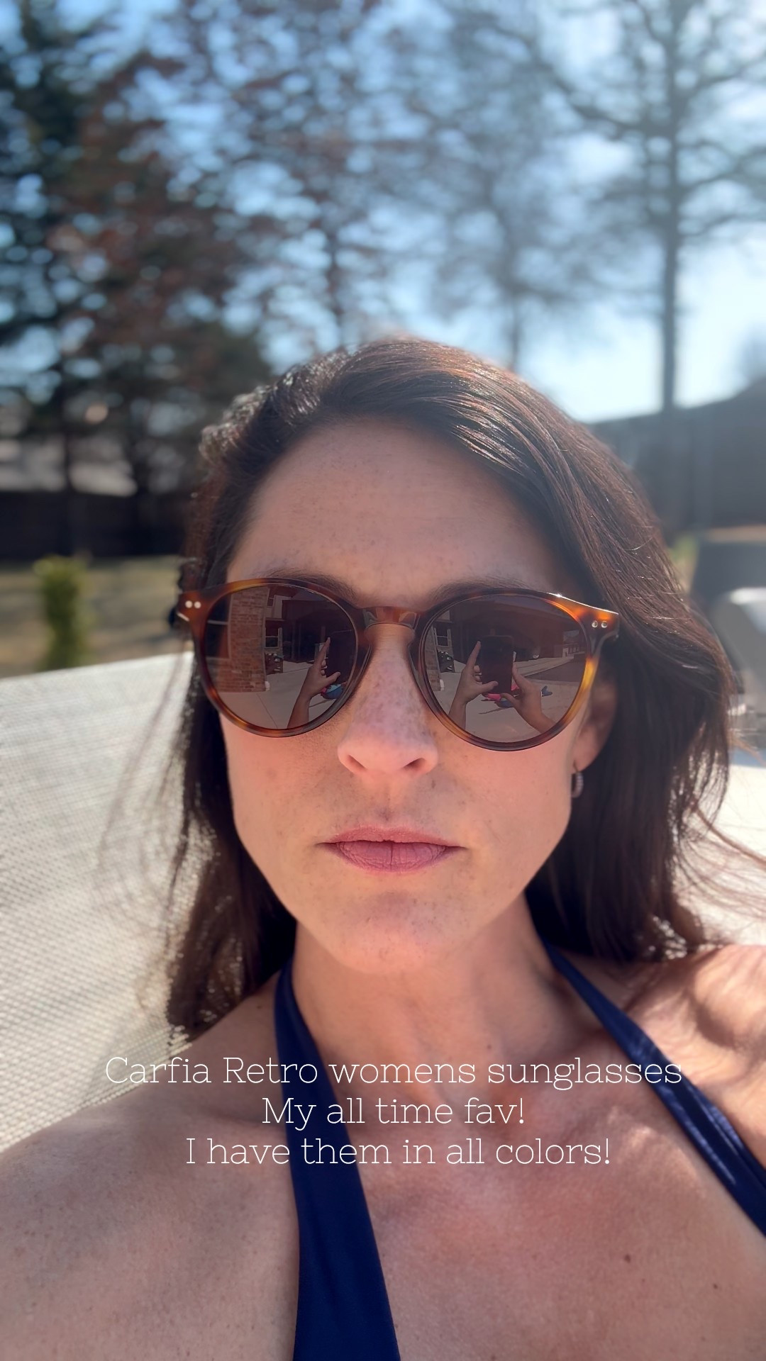 My all time fav sunglasses by Carfia! Found on Amazon! I have all colors of this style plus 3 other styles! Affordable & great quality! These are the tortoise! Cute detail, won’t get stuck in your hair! Mom bonuses! 

#LTKmomlife #LTKBeauty #LTKTravel