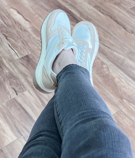 These sneakers are only $19.98 and they look like more expensive brands that run $100+ They’re super comfy too with memory foam. Madewell dupe sneaker  

#LTKshoecrush #LTKSale #LTKunder50
