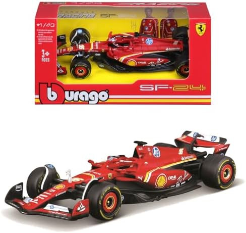 Bburago 1:43 Ferrari SF-24 (2024) Die-Cast Model Car for Kids and Adult Collectors | Amazon (US)