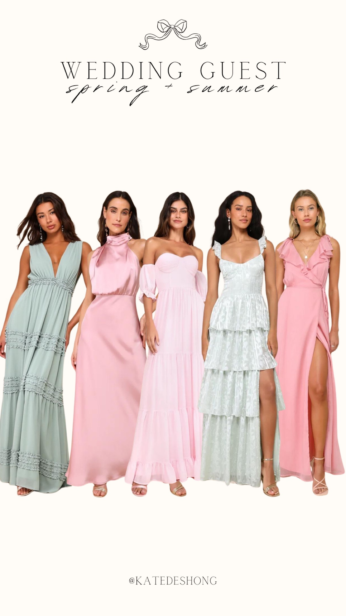 Spring and summer wedding guest dresses , maxi dresses , long dresses , formal wedding , what to wear 

#LTKfindsunder100 #LTKwedding #LTKstyletip