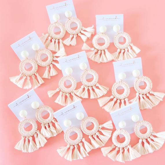 Raffia Rio Tassels | Etsy (US)