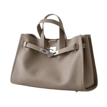 Leather Totes Handbag Shoulder Bag Sling Hobo Commuter Crossbody Bag Large Capacity Locker Versatile Casual Luxury (D) | Amazon (US)