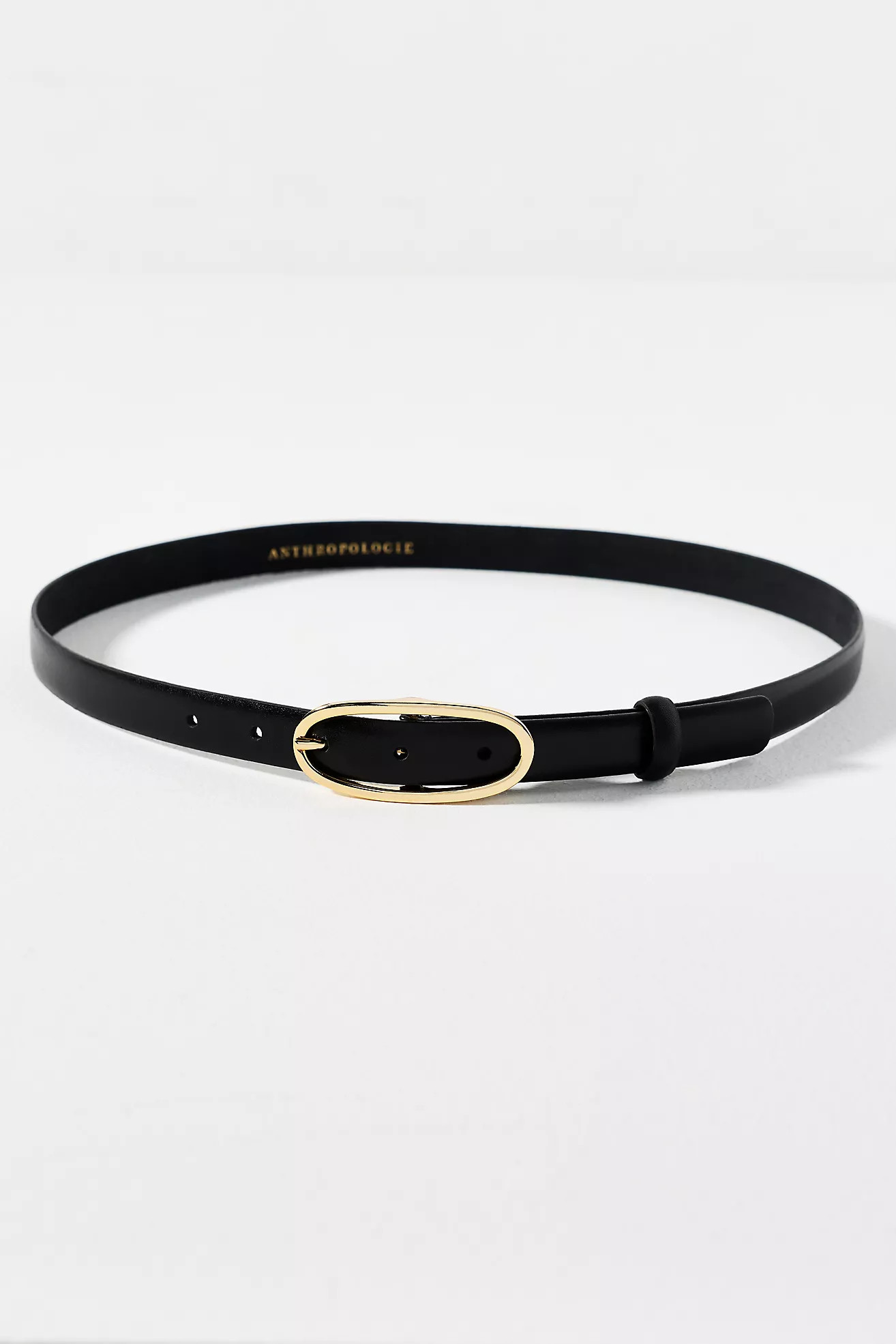 Thin Oval Buckle Belt | Anthropologie (US)