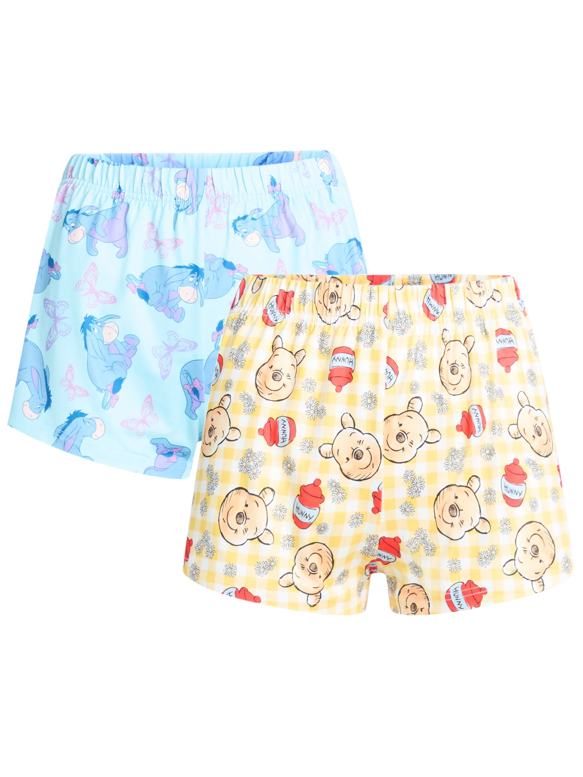 Winnie The Pooh Women's Sleep Shorts, 2-Pack, Sizes XS-3X | Walmart (US)