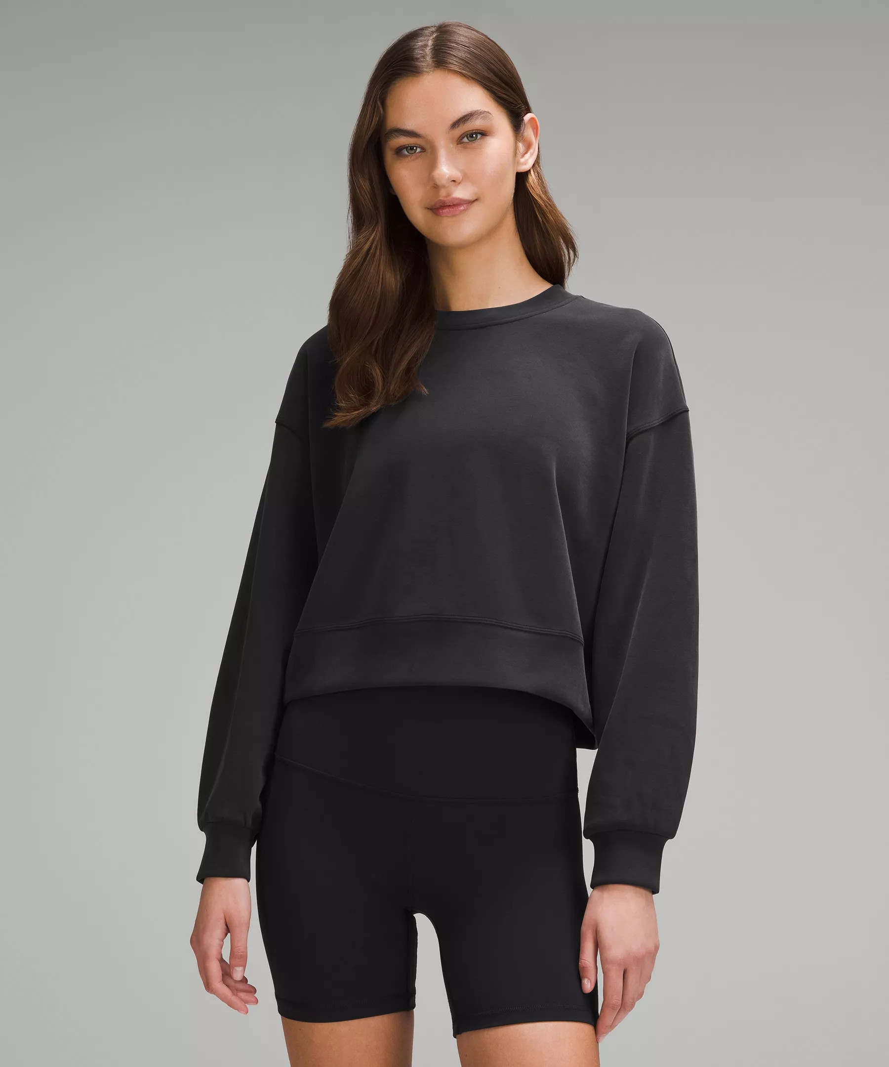 Perfectly Oversized Cropped Crew Softstreme | Lululemon (CA)