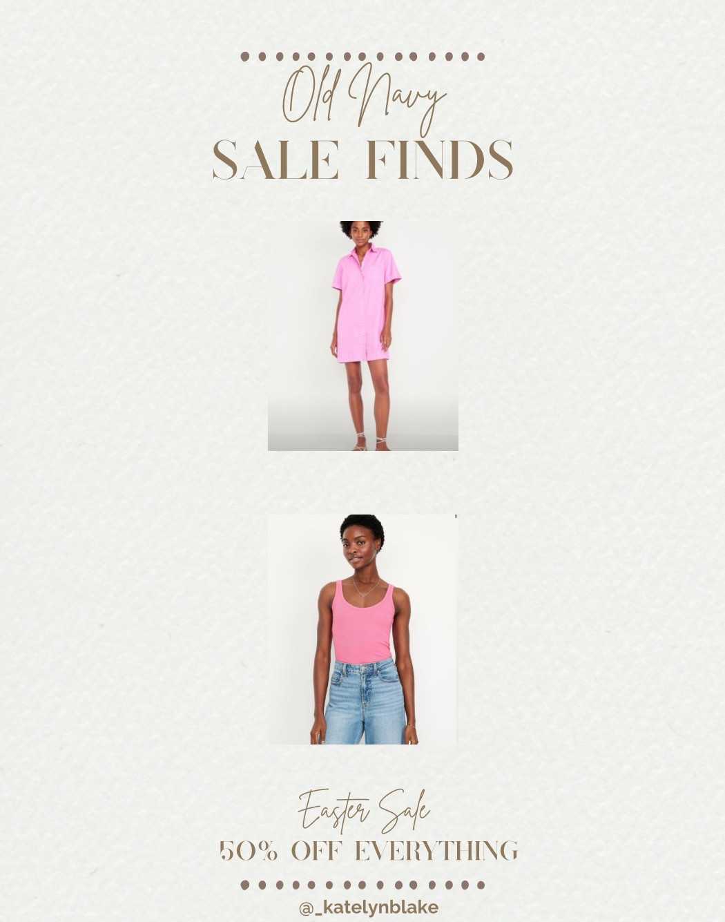 OLD NAVY SALE

#LTKSaleAlert #LTKFindsUnder100 #LTKSeasonal