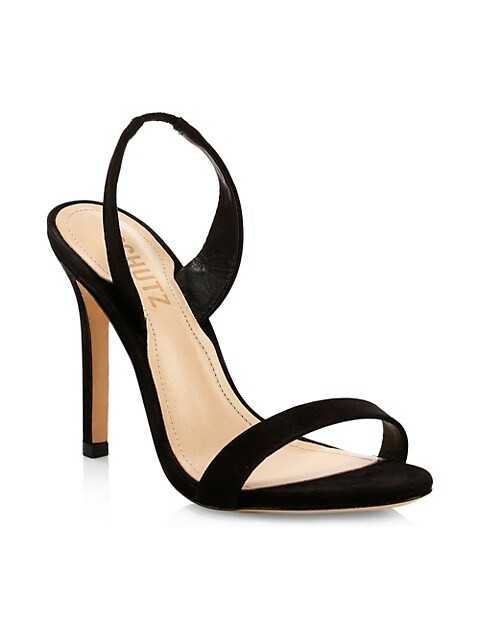 Luriane Suede Slingback Sandals | Saks Fifth Avenue