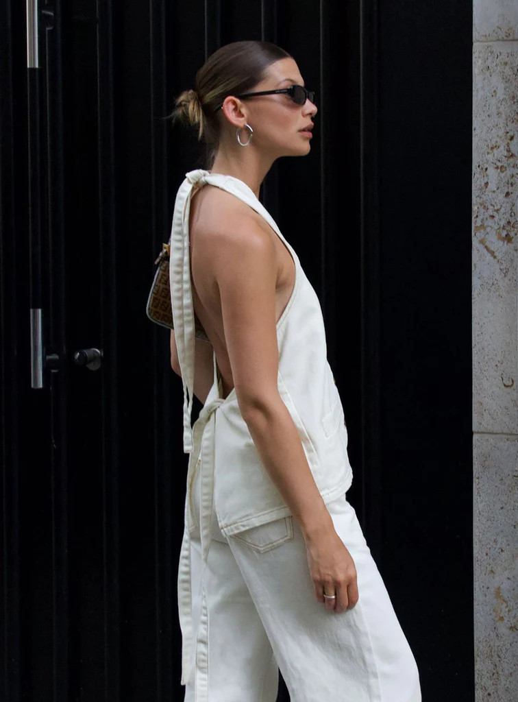 Hills Halter Top Porcelain | Princess Polly AU