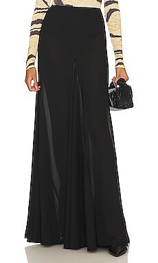 Ronny Kobo Cosamel Skirt in Black from Revolve.com | Revolve Clothing (Global)