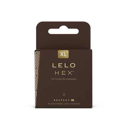 LELO HEX Respect Ultra Thin Condoms XL - 3pk | Target