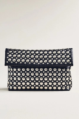 Studded Foldover Clutch | Anthropologie (US)