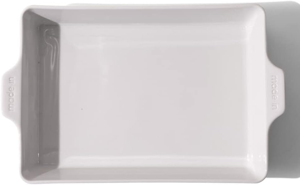 Made In Cookware - Rectangular Baking Dish - White - Hand Crafted Porcelain - Professional Bakewa... | Amazon (US)