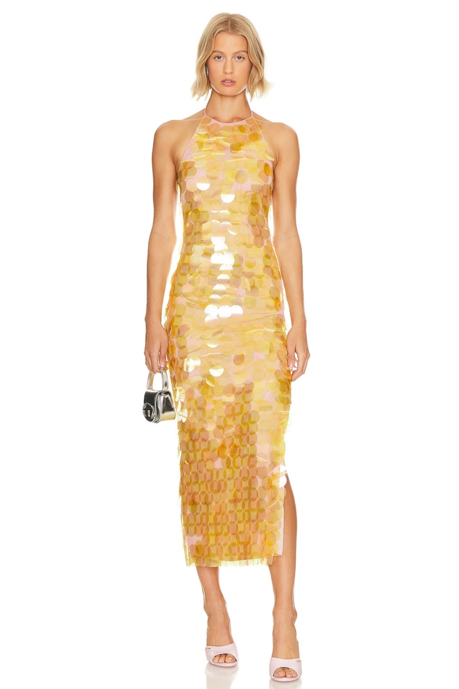 Simon Miller dress, rehearsal dinner dress, wedding guest dress, yellow sequins

#LTKparties #LTKstyletip #LTKwedding