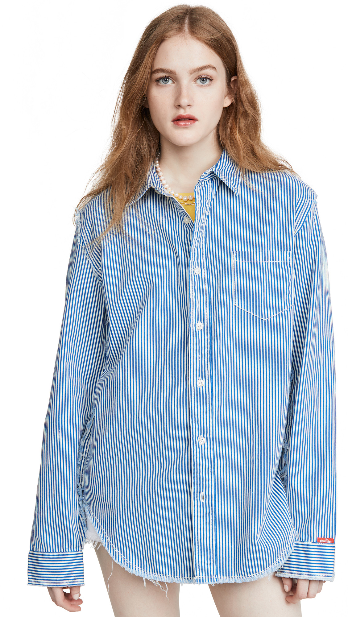 Denimist Frayed Edge Shirt | Shopbop