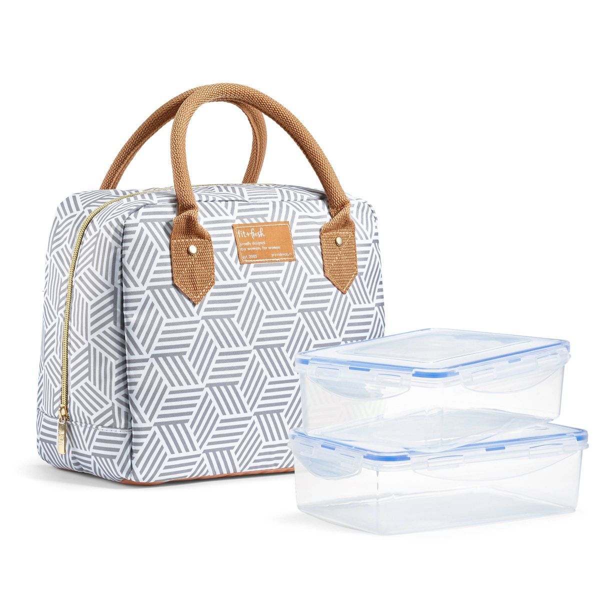 Fit & Fresh Bloomington Lunch Bag - Gray | Target