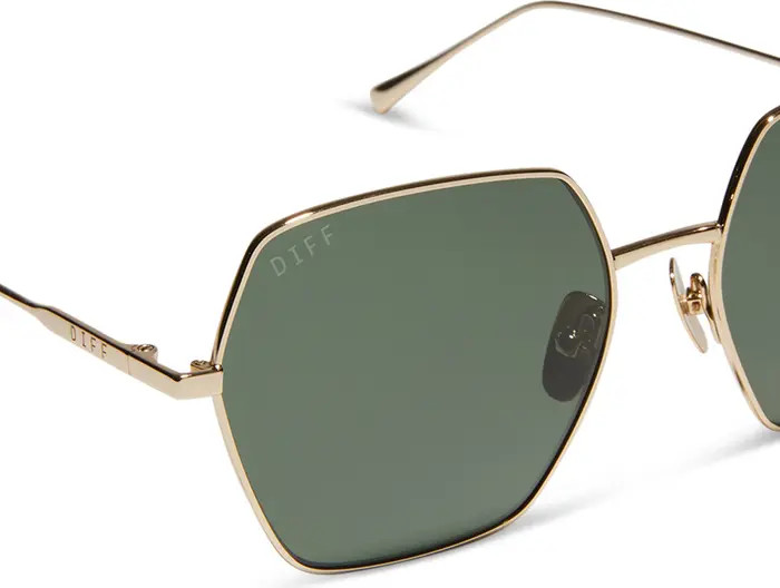 Harlowe 55mm Gradient Polarized Square Sunglasses | Nordstrom