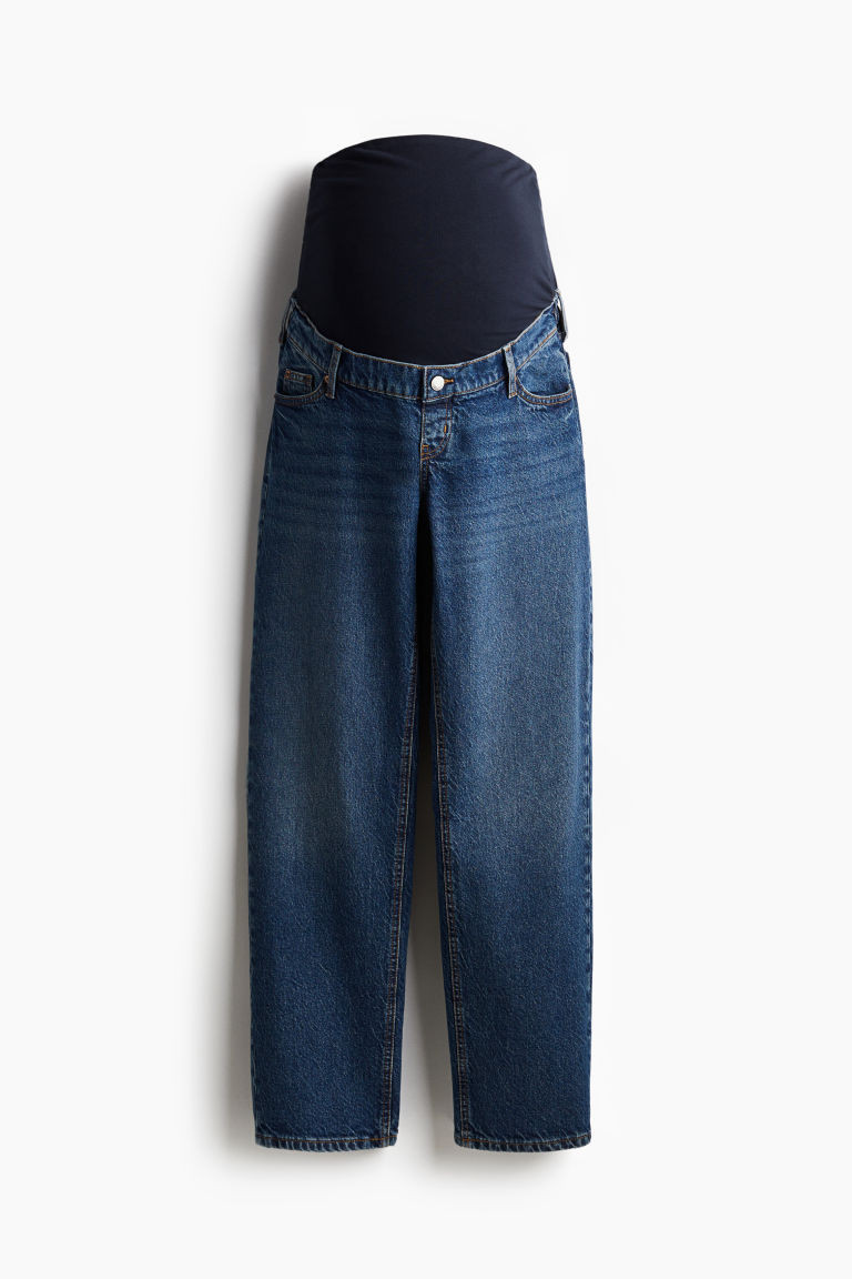 H & M - MAMA Straight Jeans - Blue | H&M (US + CA)