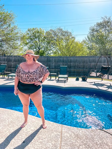 Who is ready for sunny days poolside? I’m happiest in sunny, warm weather! This plus size swimsuit is my absolute favorite - I have it is 5 colors/prints! It’s that good and great quality! I love this leopard print. 

Plus size swimsuit | plus size bikini | high waisted swimsuit | swimwear | poolside | pool days | beach vacation | leopard swimsuit | Amazon find 

#LTKcurves #LTKswim #LTKunder50