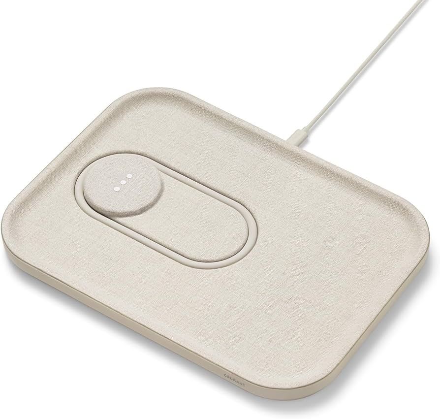 Courant MAG:3 Charger and Tray - Belgian Linen, Multi-Device Charger Compatible with MagSafe iPho... | Amazon (US)