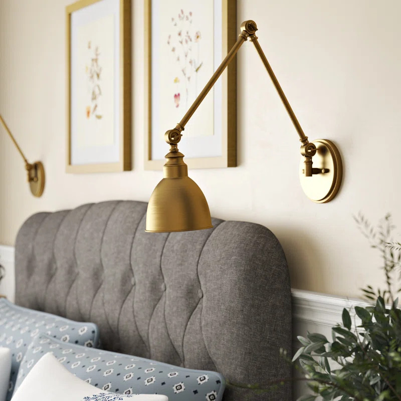 Aarav 1-Light Swing Arm Lamp | Wayfair North America