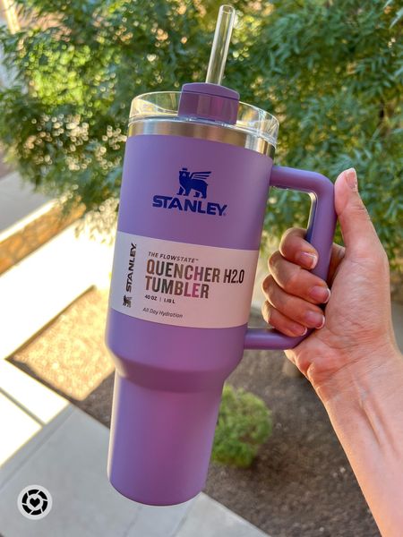 IN STOCK Stanley lavender 40 oz 💜quencher with handle and straw
Tumbler
Gift idea
Hot
Cold
Cup


#LTKFind #LTKunder50 #LTKFitness