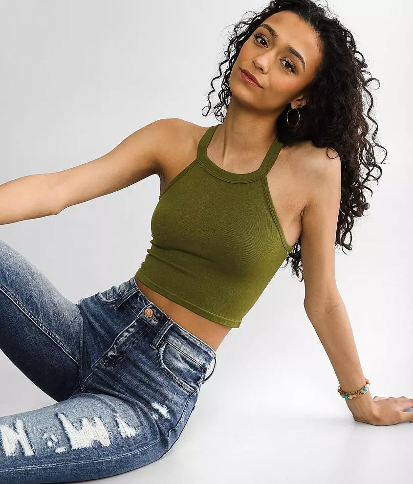 Bella Cropped Tank Top | Buckle