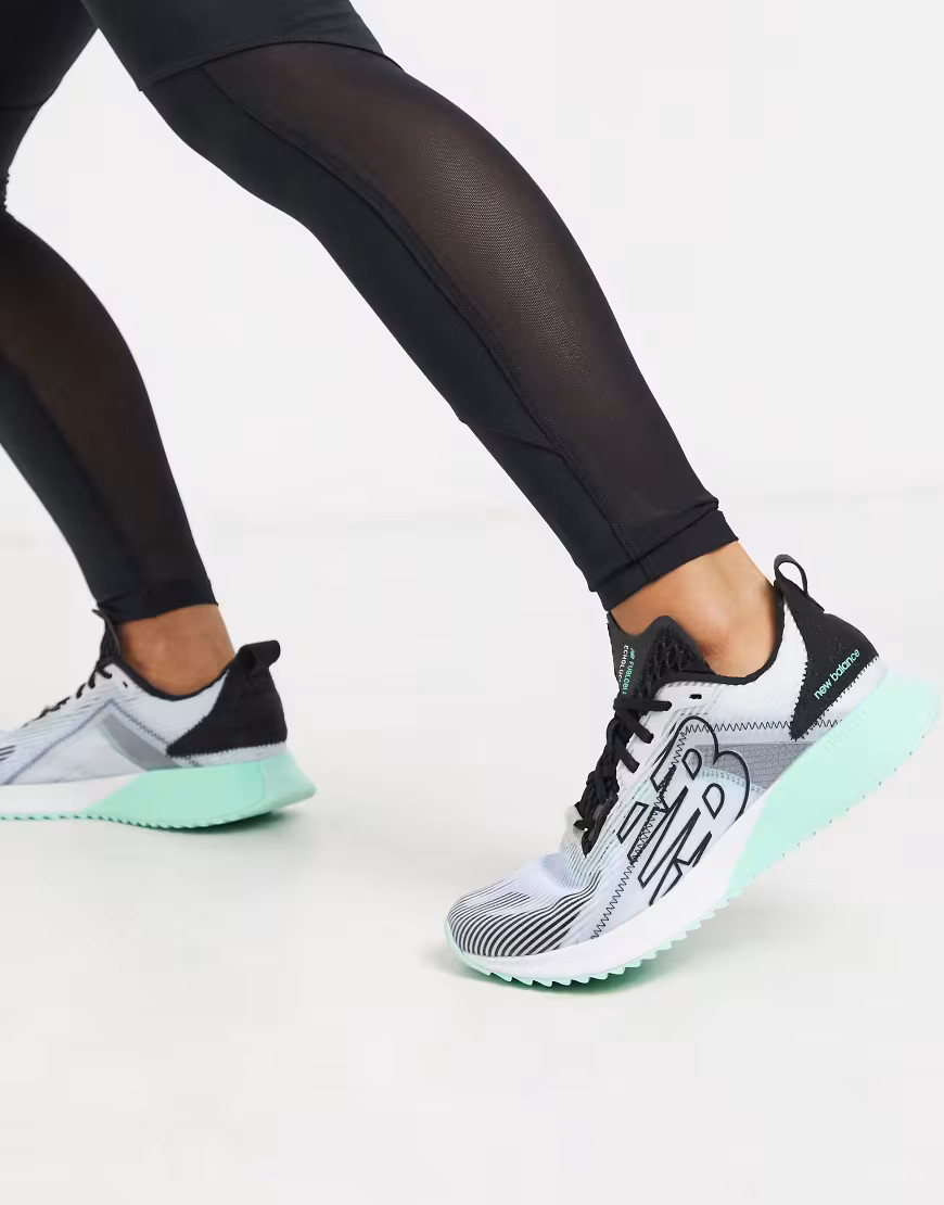 New Balance Running Fuel Cell trainers in white | ASOS (Global)
